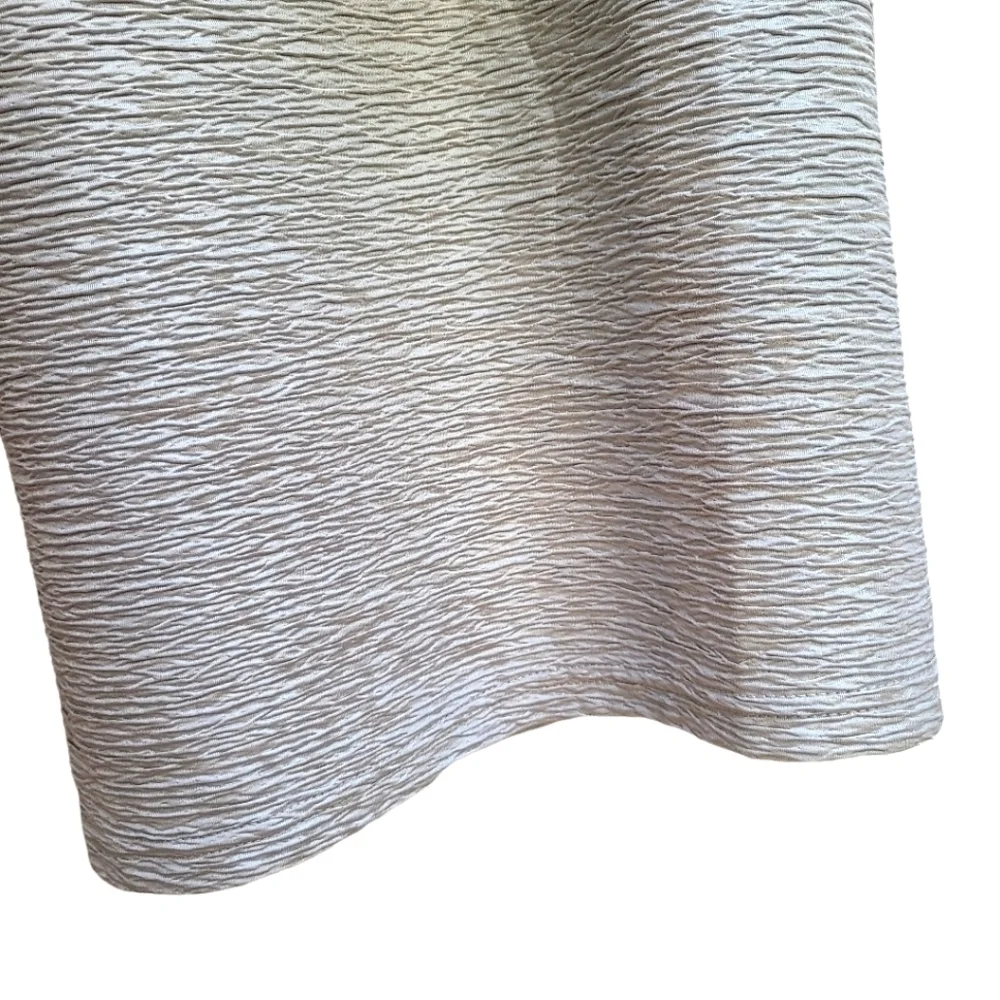Heart Back Cutout Metallic Silver Dress, Size 26
